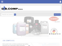 Frontpage screenshot for site: D.B.Comp d.o.o. (http://www.db-comp.hr)