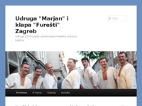 Frontpage screenshot for site: (http://www.udruga-marjan.hr)