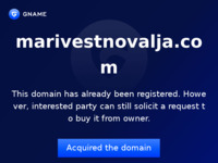 Slika naslovnice sjedišta: Prodaja apartmana Novalja (http://www.marivestnovalja.com/)