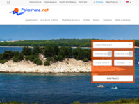 Frontpage screenshot for site: Pakoštane info (http://www.pakostane.info/)