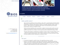 Frontpage screenshot for site: Bios Grafički cluster (http://cluster.inkubator.hr/)