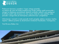 Frontpage screenshot for site: Riviera Dekor - tende i zavjese (http://www.rivieradekor.hr)