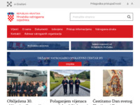Frontpage screenshot for site: Hrvatska vatrogasna zajednica (http://www.hvz.hr)