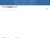 Frontpage screenshot for site: Imam novac - portal za osobne financije (http://www.imamnovac.com)