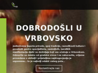 Frontpage screenshot for site: Turistička zajednica grada Vrbovsko (http://www.tz-vrbovsko.hr/)