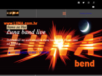 Frontpage screenshot for site: Luna bend (http://www.luna.com.hr)