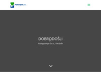 Frontpage screenshot for site: (http://www.vodogradnja.hr/)