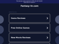 Frontpage screenshot for site: Fantasy Hrvatska (http://www.fantasy-hr.com)