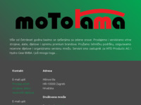Frontpage screenshot for site: (http://www.motorama.hr/)