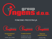 Frontpage screenshot for site: Automobili INGENS (http://www.ingens.biz)