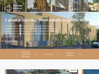 Frontpage screenshot for site: Gradska groblja d.o.o. (http://www.gradskagroblja.hr/)