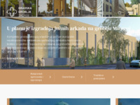 Frontpage screenshot for site: (http://www.gradskagroblja.hr/)