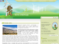Frontpage screenshot for site: Nova energija - energija vjetra (http://novaenergija.hr/)