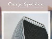 Frontpage screenshot for site: Omega Šped d.o.o. (http://www.omega-sped.hr)