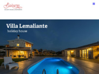 Frontpage screenshot for site: Villa Baissero - Novigrad (http://www.app-istra.com)