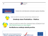 Frontpage screenshot for site: (http://edubrovnik.org/)
