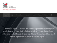 Frontpage screenshot for site: (http://www.dega.hr/)