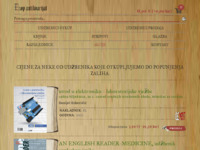 Frontpage screenshot for site: Ezop antikvarijat (http://www.ezop-antikvarijat.hr/)