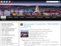 Frontpage screenshot for site: Župa Marija Kraljica apostola Zaprešić (http://www.mka.hr/)