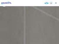 Frontpage screenshot for site: Aquaestil (http://www.aquaestil.hr)