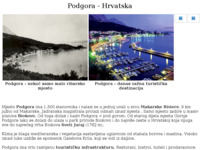 Frontpage screenshot for site: (http://free-st.htnet.hr/Podgora/)