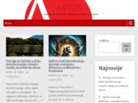 Frontpage screenshot for site: Umjetnička akademija Osijek (http://www.uaos.hr)