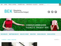 Frontpage screenshot for site: (http://www.elektronickeknjige.com/bogdan_tomislav/pristajanje/index.htm)