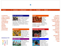 Frontpage screenshot for site: Tjelesna i zdravstvena kultura, Tehničko veleučiliste u Zagrebu, Graditeljski odjel (http://free-zg.htnet.hr/fit/)