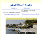 Frontpage screenshot for site: Sobe i apartman studio, Mary, Kukljica (http://free-zd.htnet.hr/tonci/)