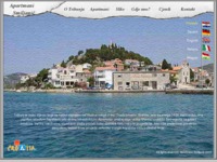 Frontpage screenshot for site: (http://www.apartmani-smiljanic.hr/)