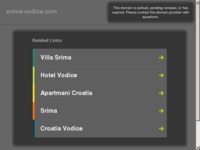 Frontpage screenshot for site: Srima - Vodice (http://www.srima-vodice.com/)