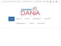 Frontpage screenshot for site: (http://www.dania.hr/)