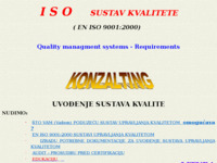Frontpage screenshot for site: Litura d.o.o. Konzalting usluge uvođenja ISO sustava kvalitete (http://free-ri.htnet.hr/litura/)