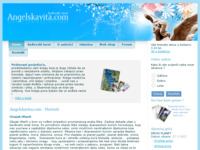 Frontpage screenshot for site: (http://www.angelskavita.com)