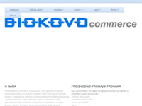 Frontpage screenshot for site: Biokovo Commerce d.o.o. (http://www.biokovo.hr/)