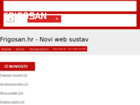 Frontpage screenshot for site: (http://klima-uredjaji.eu)