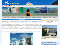 Frontpage screenshot for site: Apartmani Melcomp, otok Pag (http://www.pag-travel.com/)