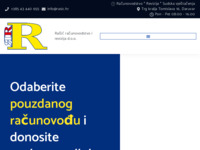 Frontpage screenshot for site: Rašić d.o.o. za računovodstvo i reviziju (http://www.rasic.hr/)