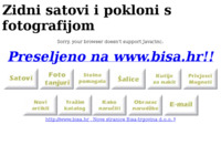 Frontpage screenshot for site: Bisa-trgovina d.o.o. (http://www.inet.hr/~sbirsic)