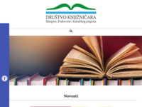 Frontpage screenshot for site: Društvo knjižničara Bilogore, Podravine i Kalničkog Prigorja (http://drustvo-knjiznicara-bpkp.hr)