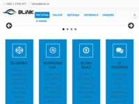 Frontpage screenshot for site: Blink Web (http://www.blink.hr)