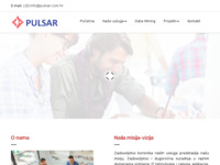 Frontpage screenshot for site: (http://www.pulsar-informatika.hr/)