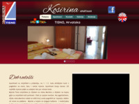 Frontpage screenshot for site: Turistička agencija Kosirina (http://www.tisno.net)