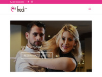 Frontpage screenshot for site: Plesni centar Fredi - Zagreb (http://www.fredi-dance.hr/)
