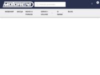 Frontpage screenshot for site: (http://www.motoreni.hr)