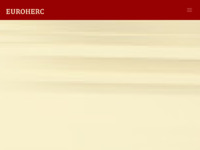 Frontpage screenshot for site: (http://www.euroherc.hr)