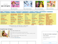 Frontpage screenshot for site: Besplatne igrice i igre za djecu (http://www.Igre123Igrice.com)