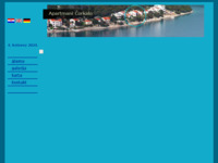 Frontpage screenshot for site: Apartmani Čorkalo - Tisno (http://www.inet.hr/~jcorkalo/)