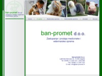Frontpage screenshot for site: (http://www.ban-promet.hr/)