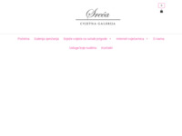 Frontpage screenshot for site: (http://www.cvjetnagalerija-sreca.hr/)